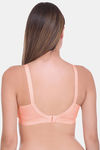 Featherline Single Layered Non Wired Full Coverage Minimiser Bra - Dark Peach — thumbnail 2